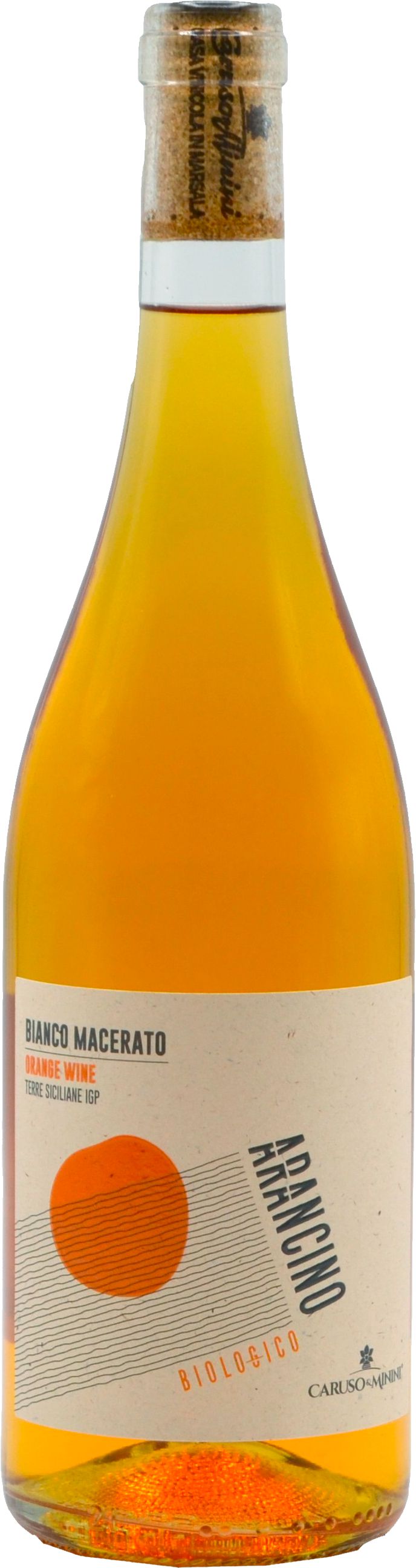 Caruso Minini Arancino Orange Wine Terre Siciliane IGP Bio 2021