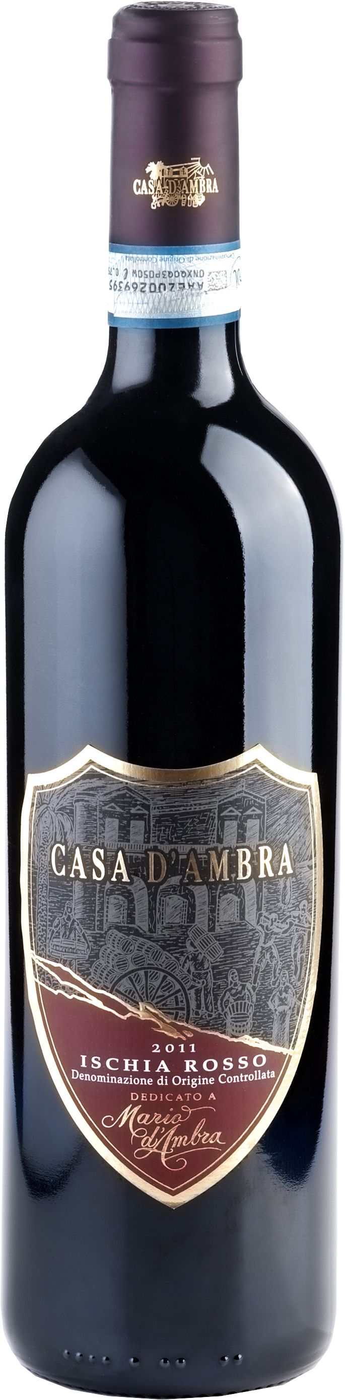 Casa dAmbra Ischia Rosso Mario d'Ambra DOC 2019