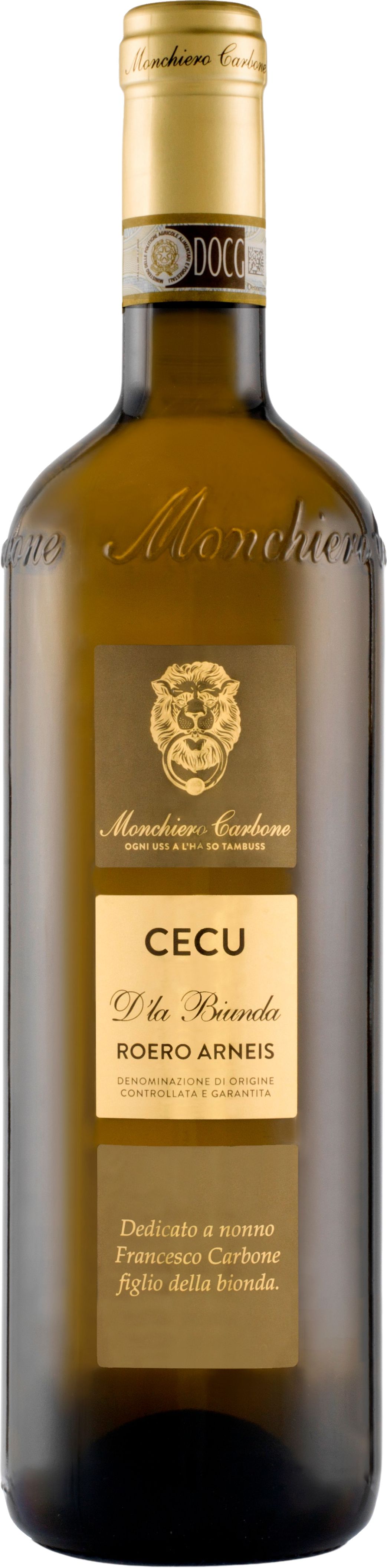 Monchiero Carbone Cecu d'la Biunda Roero Arneis DOCG 2023