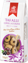 Taralli Cipolla e Olive 250gr