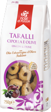 Taralli Cipolla e Olive 250gr