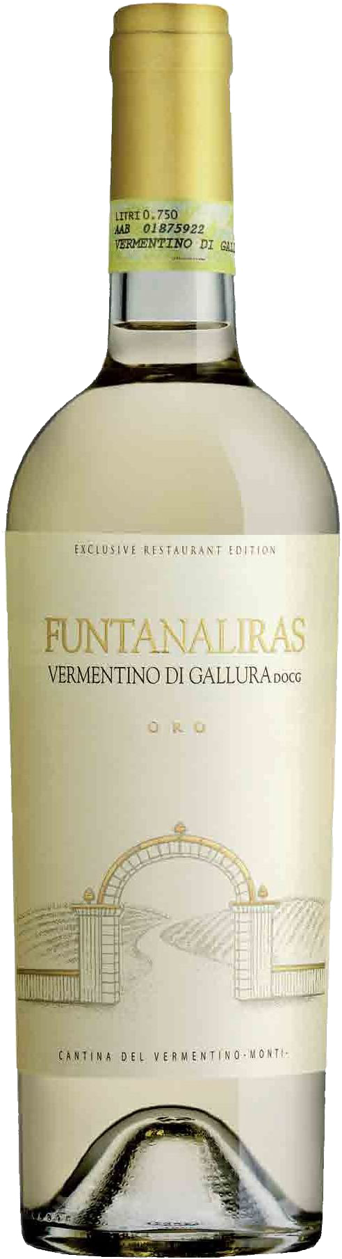 Funtanaliras Oro Vermentino di Gallura DOCG