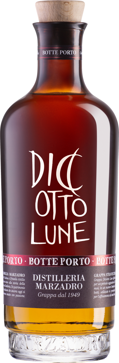 Grappa Stravecchia Diciotto Lune Botte Porto 0,5l