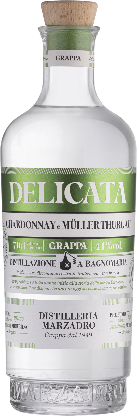 Grappa Bivitigni Delicata 41° 0,7l
