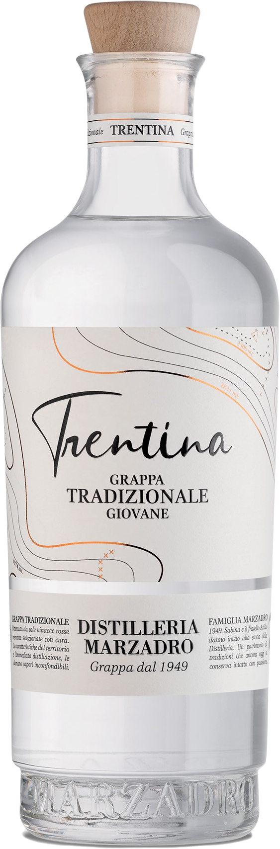 Grappa La Trentina Tradizionale 0,7l