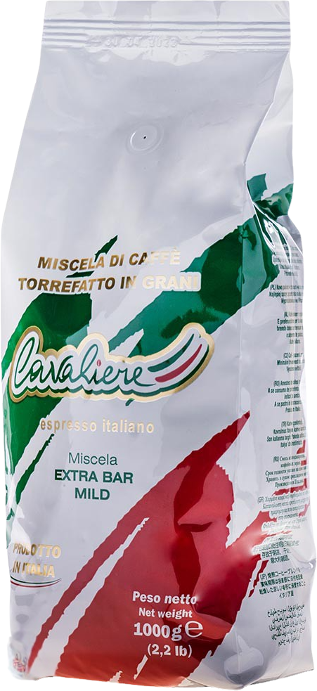 Kaffee Espresso Typ "Extra Bar Mild" 1000 gr. (Bohnen)