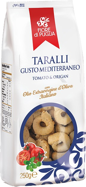 Taralli Gusto Mediterraneo 250gr