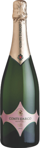 Conti d'Arco Trento DOC Rose Brut Metodo Classico